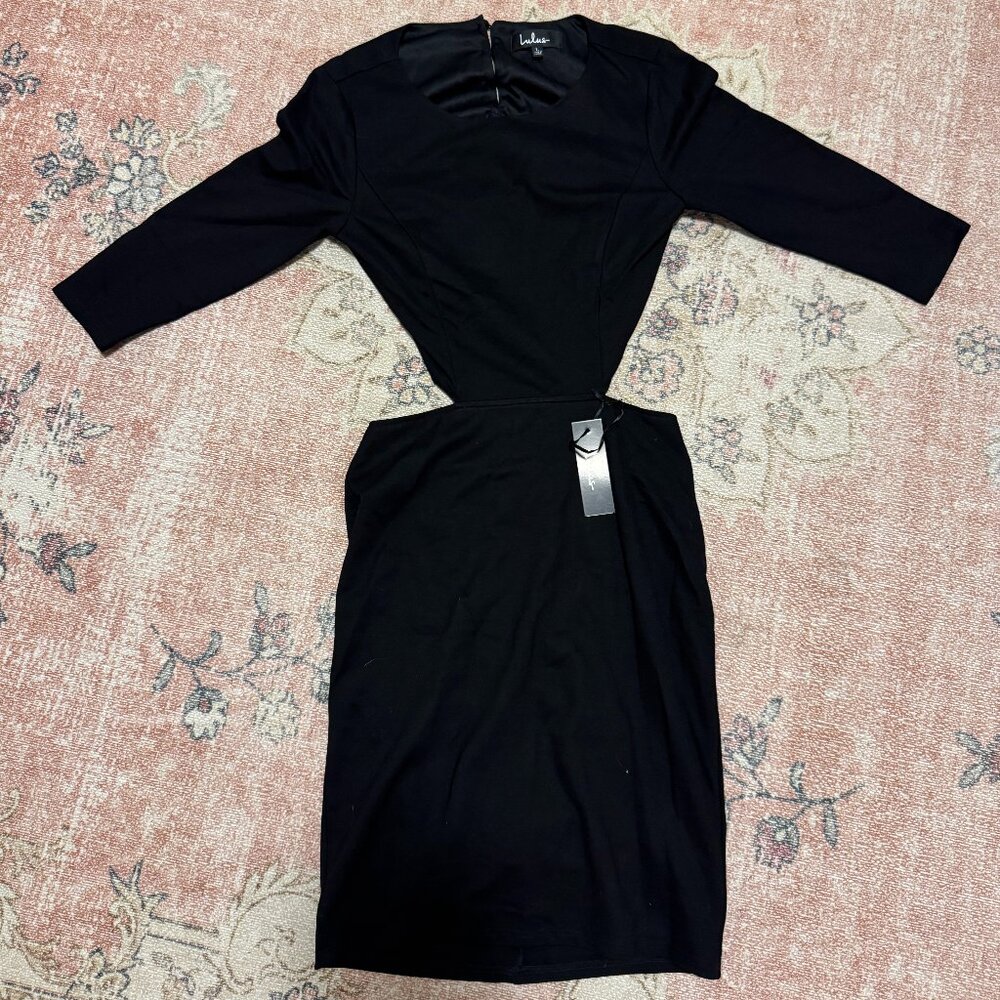 Lulus Shape of You Black Bodycon Dress